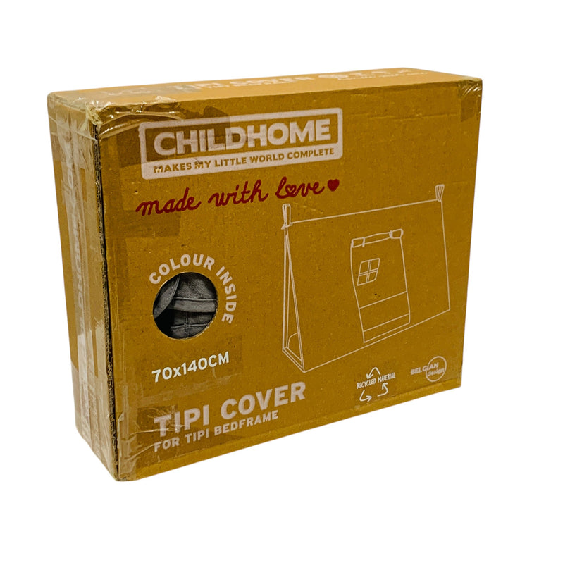 Childhome-Tipi-Bed-Frame-Cover-Grey-1-1