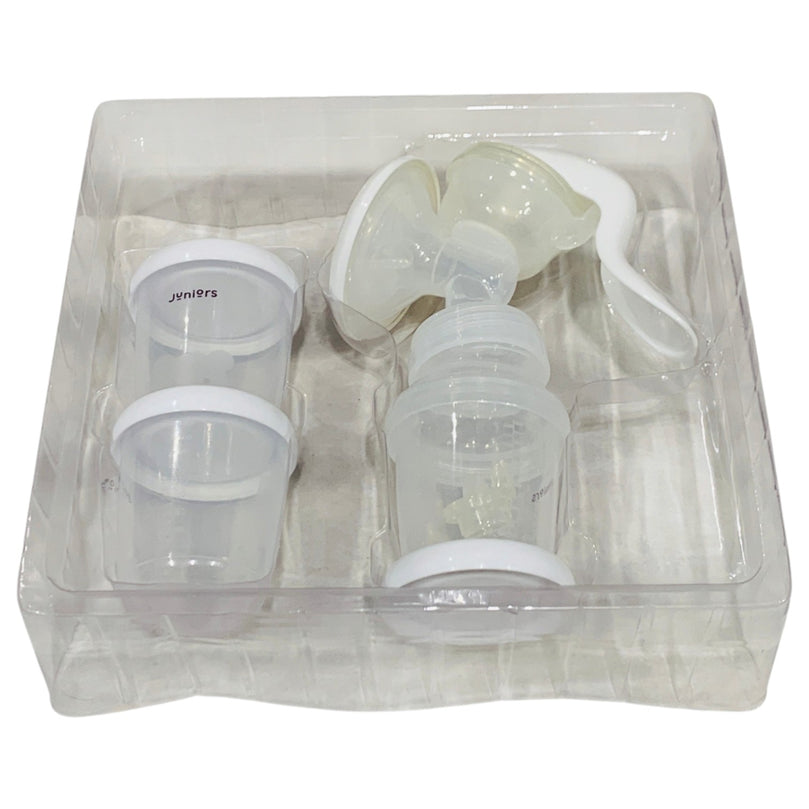 Juniors-Breastfeeding-Breast-Pump-with-Anti-Spill-Lid-White-1-3