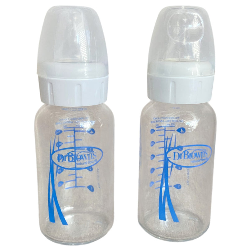 Dr.-Brown's-Natural-Flow-Glass-Baby-Bottles-4-oz-/-120-mL-Clear-1-2