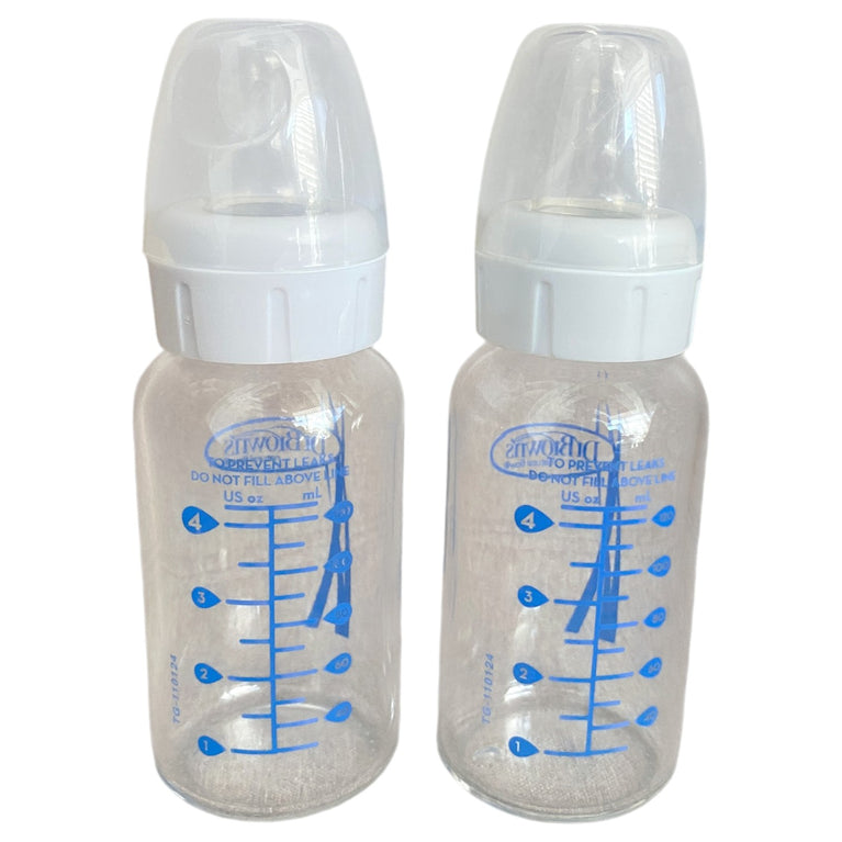 Dr.-Brown's-Natural-Flow-Glass-Baby-Bottles-4-oz-/-120-mL-Clear-1-3