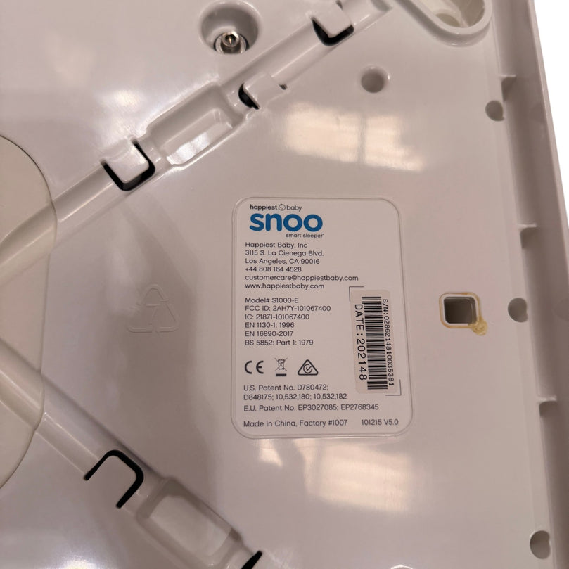 Happiest-Baby-SNOO-Smart-Sleeper-Bassinet-White-2-9