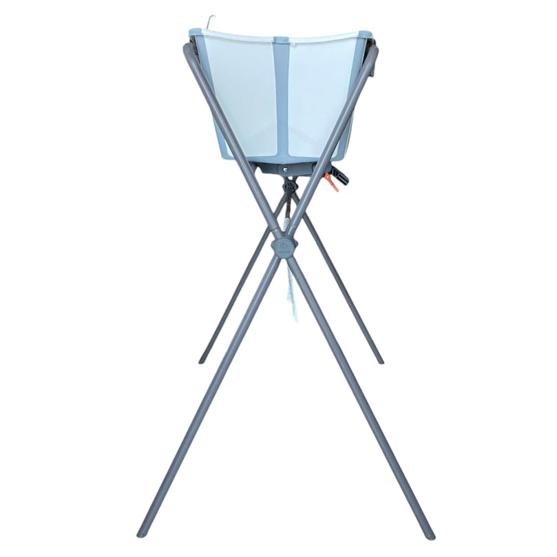 Stokke-Flexi-Bath-Tub-With-Newborn-Support-&-Stand-Set-White-3-4
