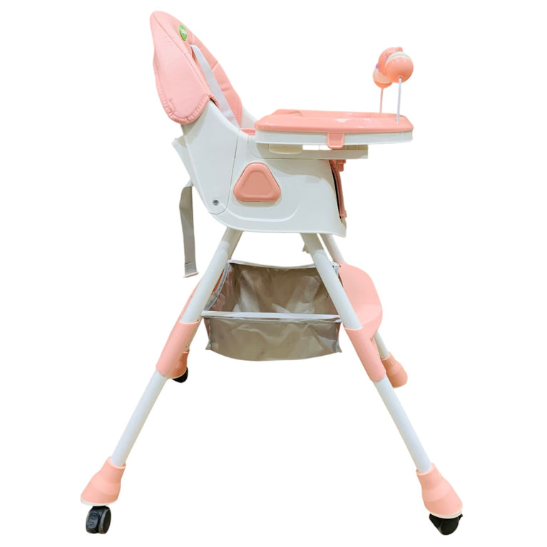 Baybee-3-in-1-Baby-HighChair-Pink-1-3