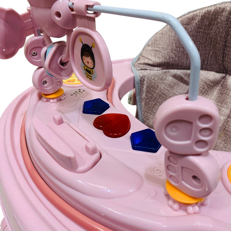 Fab-N-funky-Stylish-Roll-and-Learn-Baby-Activity-Walker-Cushioned-Seat-Pink-1-5