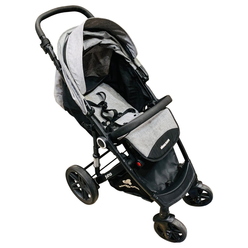 Kikkaboo-Pushchair-Stroller-Juno-Black/Grey-1-1