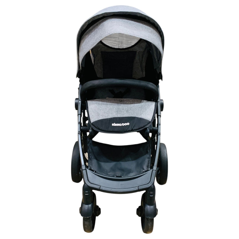 Kikkaboo-Pushchair-Stroller-Juno-Black/Grey-1-2
