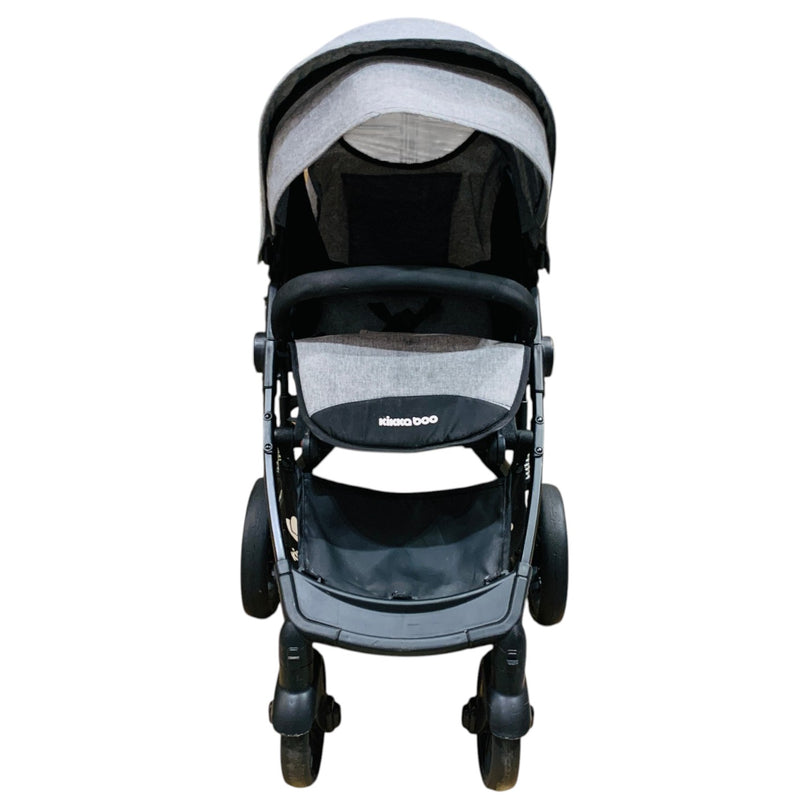 Kikkaboo-Pushchair-Stroller-Juno-Black/Grey-1-2
