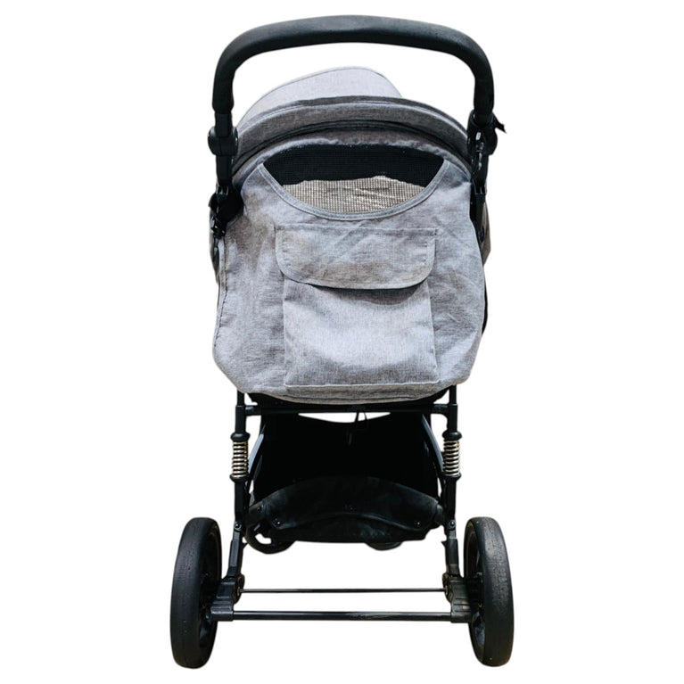 Kikkaboo-Pushchair-Stroller-Juno-Black/Grey-1-6
