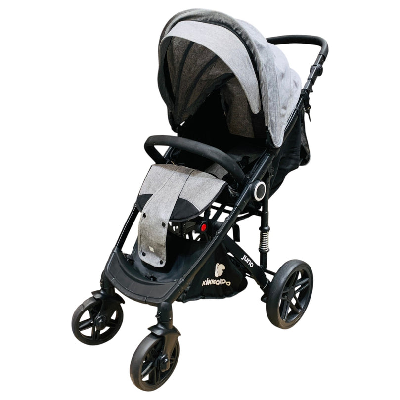 Kikkaboo-Pushchair-Stroller-Juno-Black/Grey-1-7