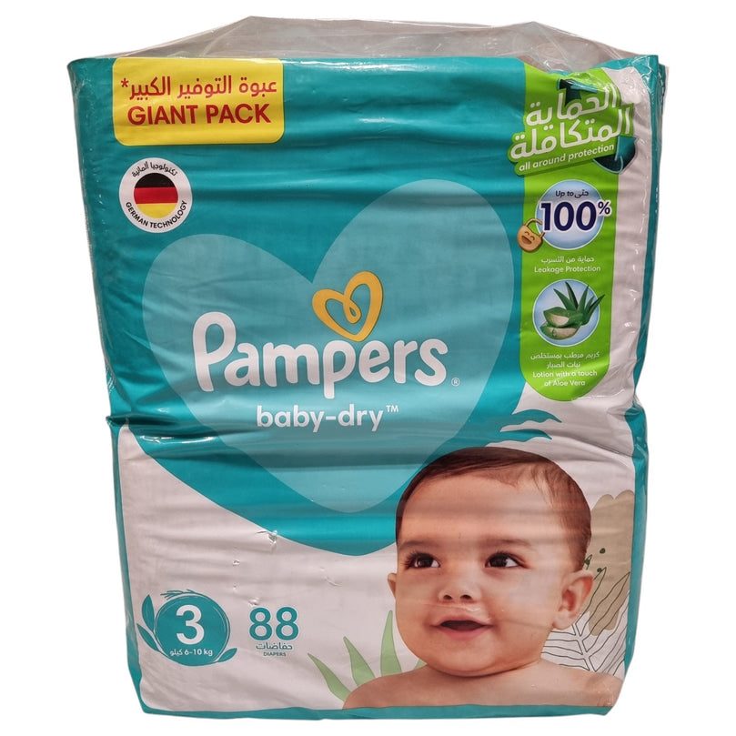 Pampers-Pack-Of-2-Baby-Dry-Diapers-(88-Count)-Original-Size-3,-Midi,-6-10-kg-1-1