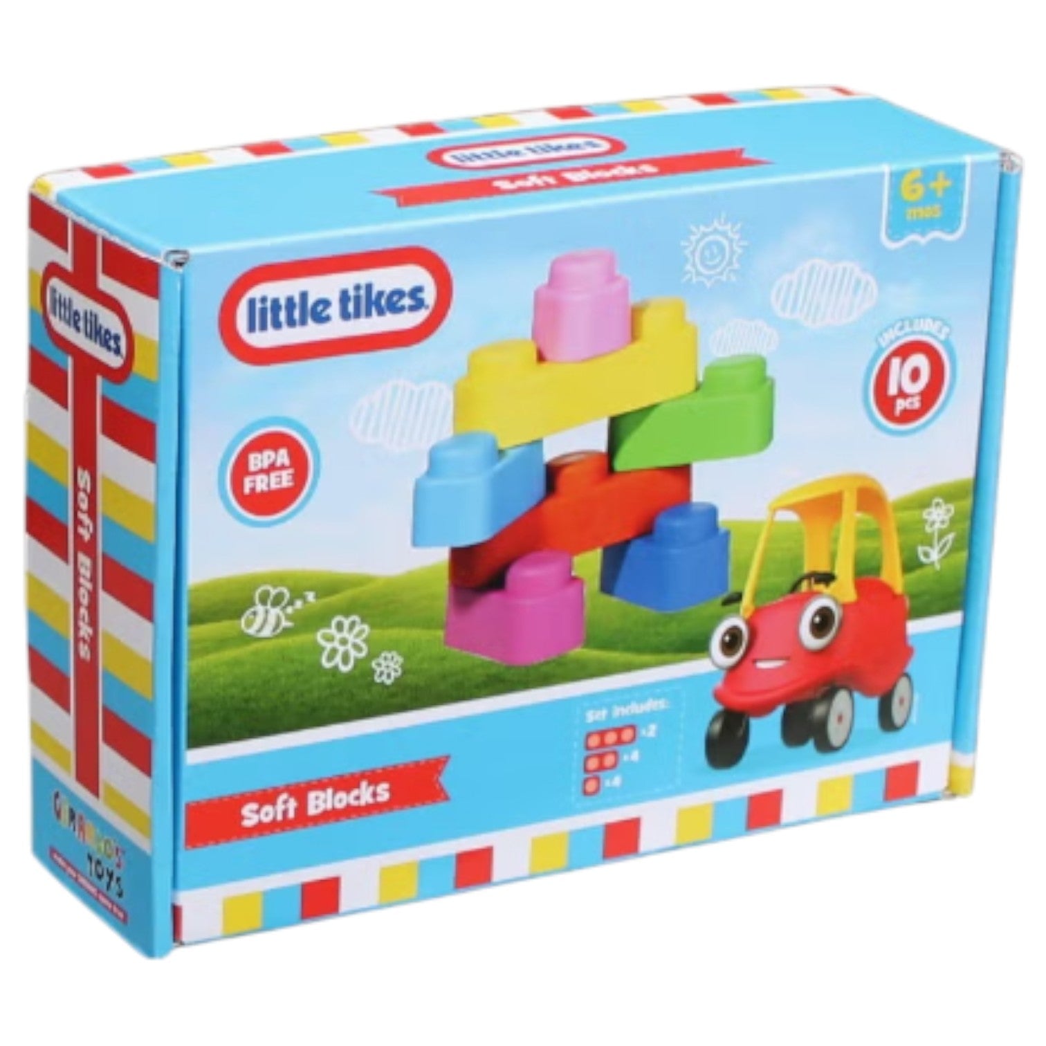 Little Tikes Soft Blocks Set 10 pcs | Shop used Building in UAE | Secondful