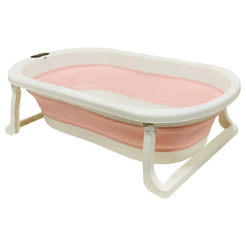Generic-Foldable-Bathtub-with-Thermometer-Pink-1-1