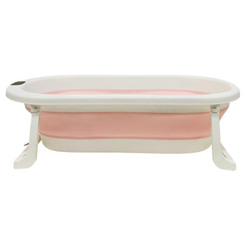 Generic-Foldable-Bathtub-with-Thermometer-Pink-1-2
