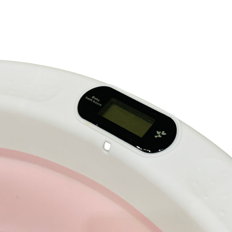 Generic-Foldable-Bathtub-with-Thermometer-Pink-1-6