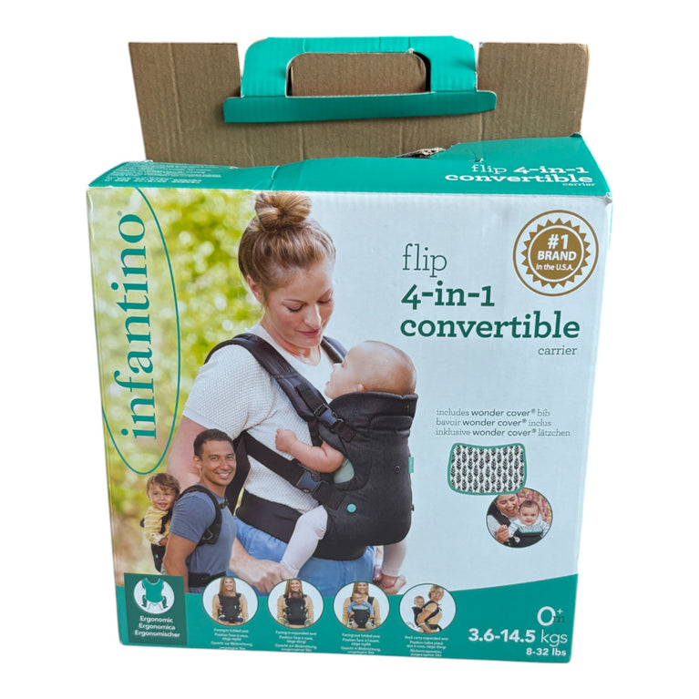 Infantino Flip Advanced 4-In-1 Convertible Carrier - Grey