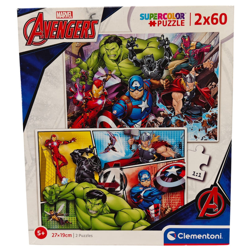 Clementoni-Avengers-27x19-cm-2-Puzzles-(2x60-pieces)-1-2