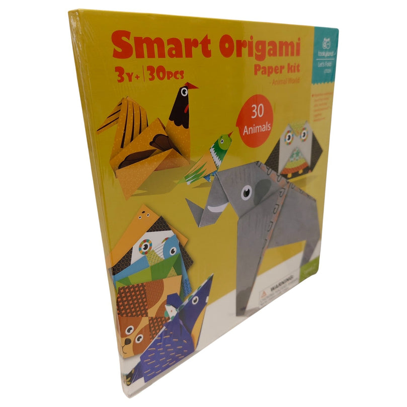 Tookyland Smart Origami Paper Kit - Animal World (30pcs)-1-01