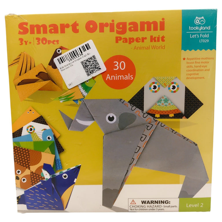 Tookyland-Smart-Origami-Paper-Kit-Animal-World-(30pcs)-2-2