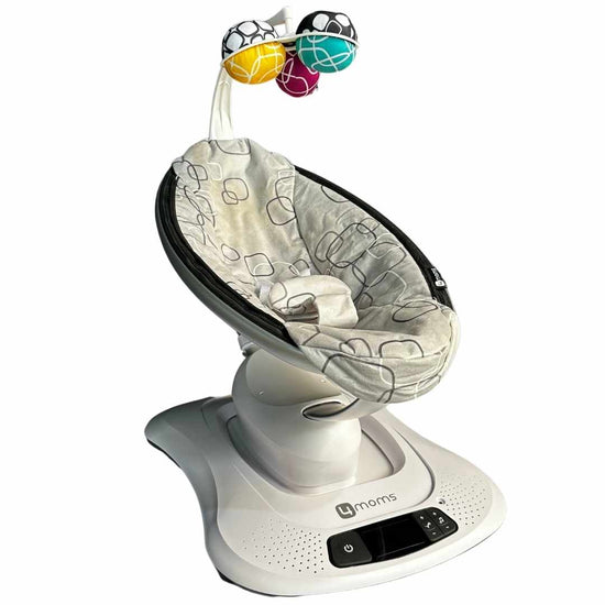 Moms Mamaroo Multi-Motion Baby Swing Grey Shop used Bouncers