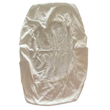 Snuz SnuzPod Moses Basket/Pram Fitted Sheet - White - Pack of 1