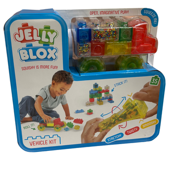 Goliath Jelly Blox Sensory Play Vehicle Kit