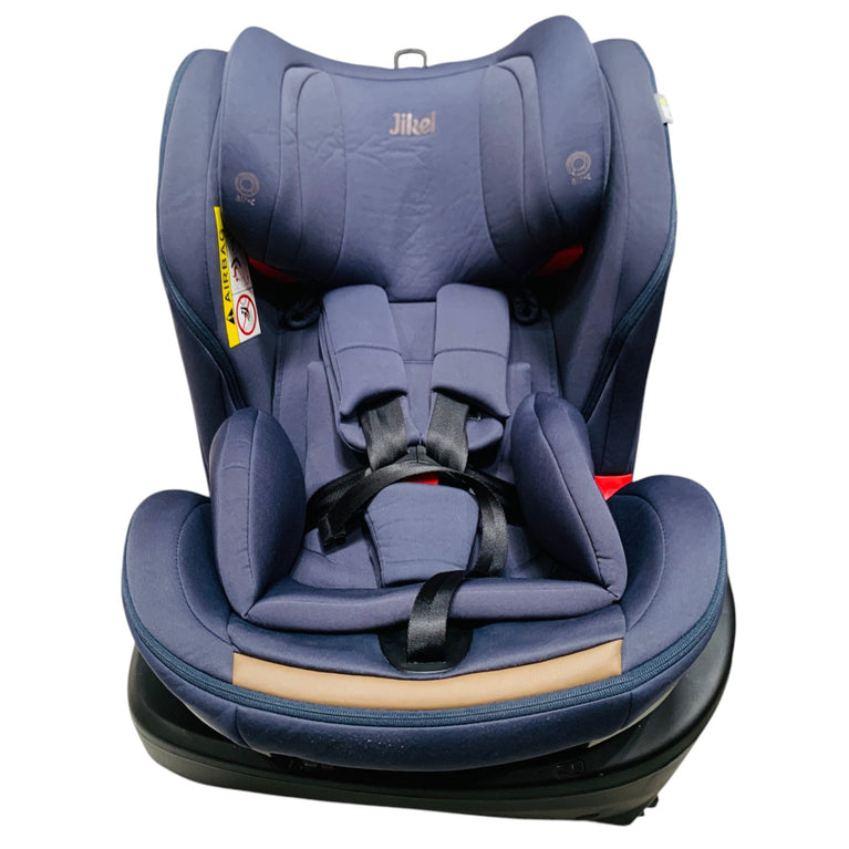 Jikel-Saturn-Zip-360-Rotating-IsoFix-Car-Seat-Navy-1-2