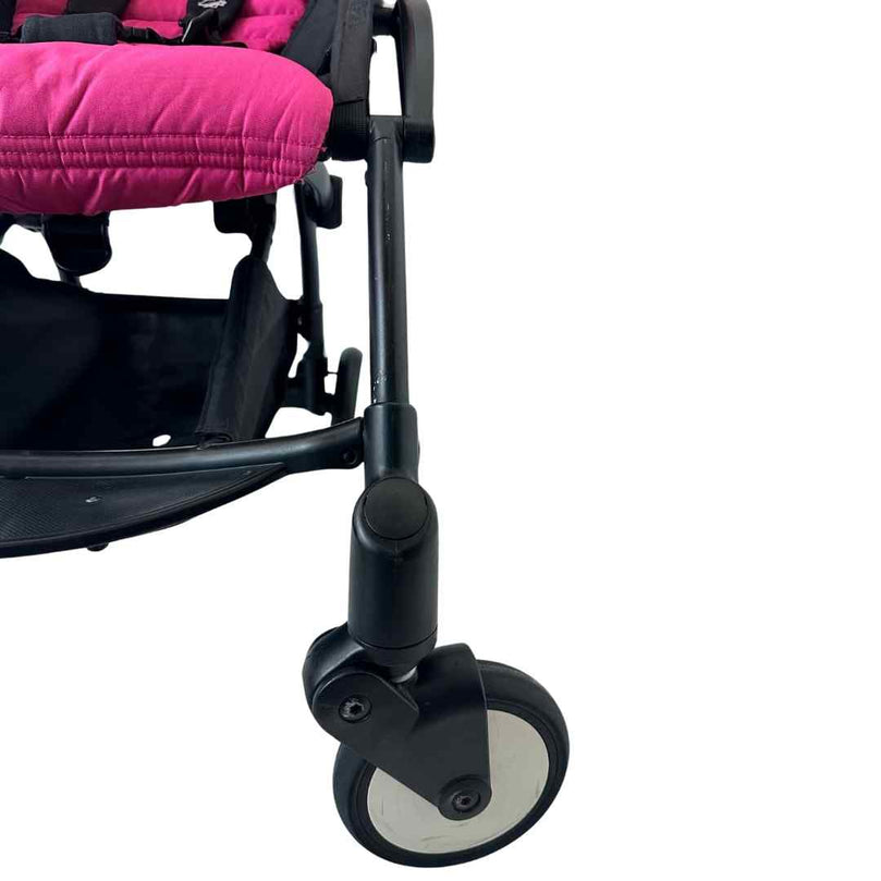 Secondful Babyzen YOYO Complete Stroller Set With Black Frame 6m Hot Pink Color Pack Shop used Strollers in UAE Secondful