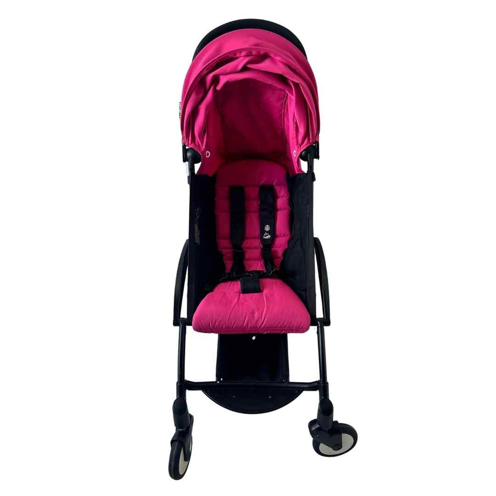 Secondful Babyzen YOYO Complete Stroller Set With Black Frame 6m Hot Pink Color Pack Shop used Strollers in UAE Secondful