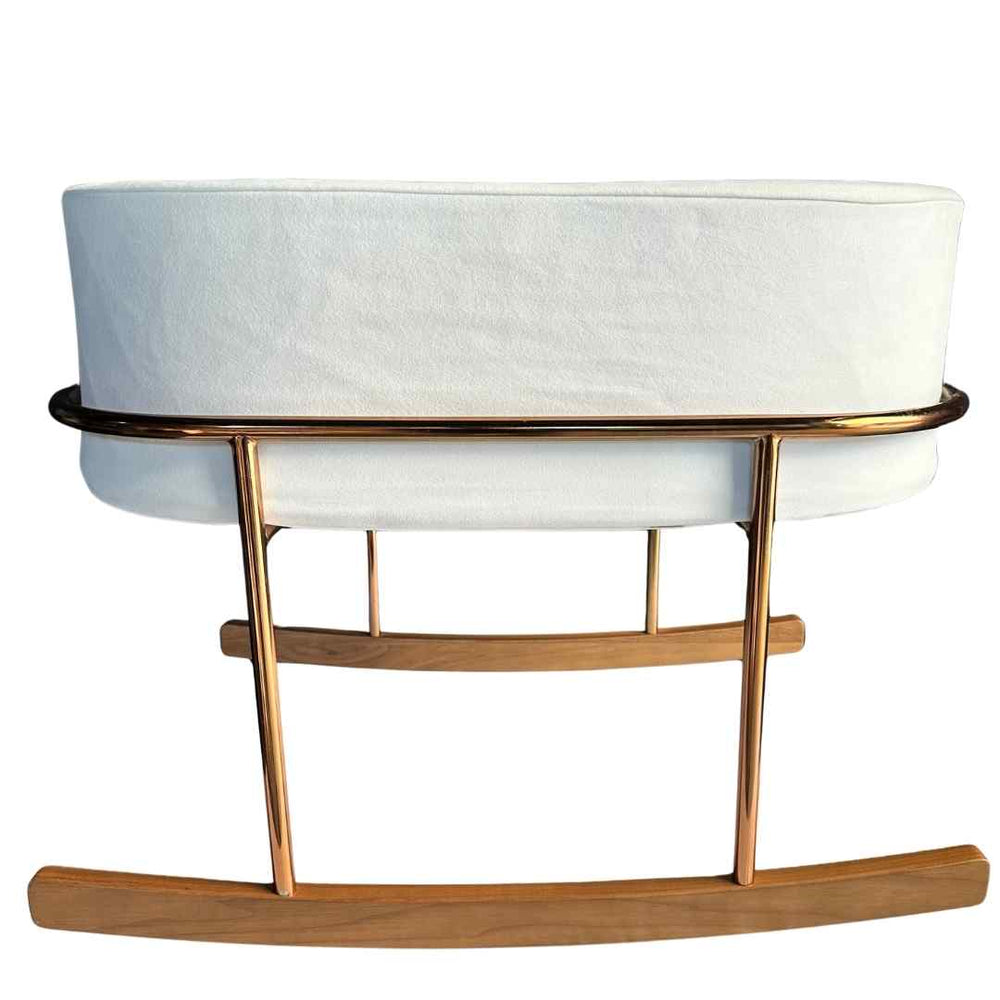 Secondful Crate Barrel Monte White Rockwell Bassinet Shop used Bassinets in UAE Secondful