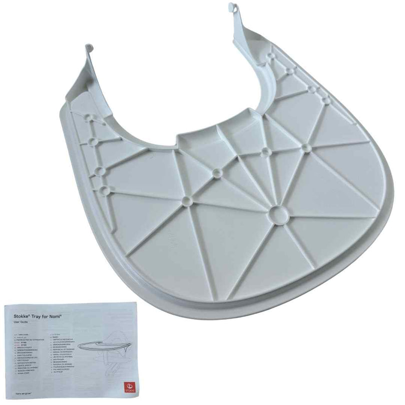 stokke tray nomi Stokke Nomi Tray - White | Shop used High Chairs in UAE
