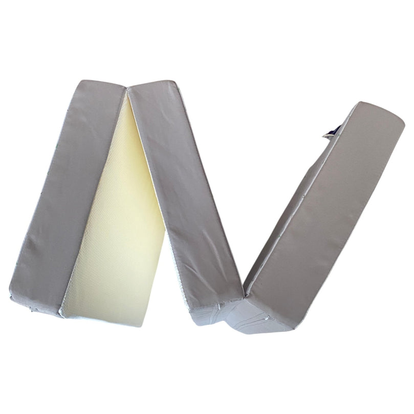 Clevamama-ClevaFoam-3-in-1-Travel-Cot-Mattress-Grey/White-1-6