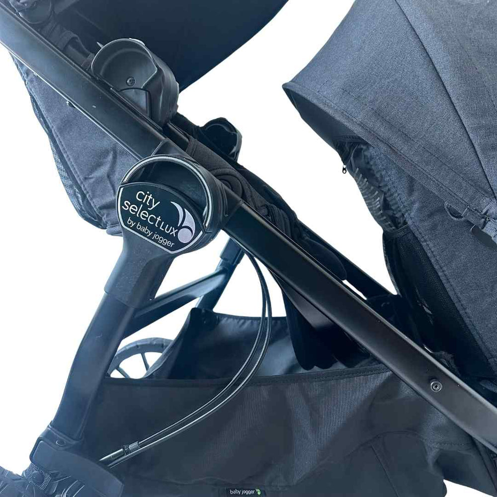 used city select lux double stroller Baby Jogger City Select LUX Double Stroller - Black | Shop used Strollers in UAE