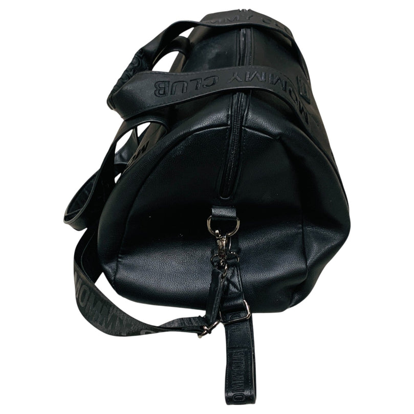 Childhome-Mommy-Club-Signature-PU-Leather-Diaper-Changing-Bag-Black-1-5