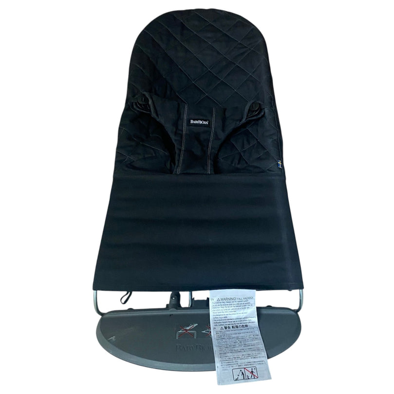 BabyBjorn-Bliss-Woven-Baby-Bouncer-Cotton-Black-4-2
