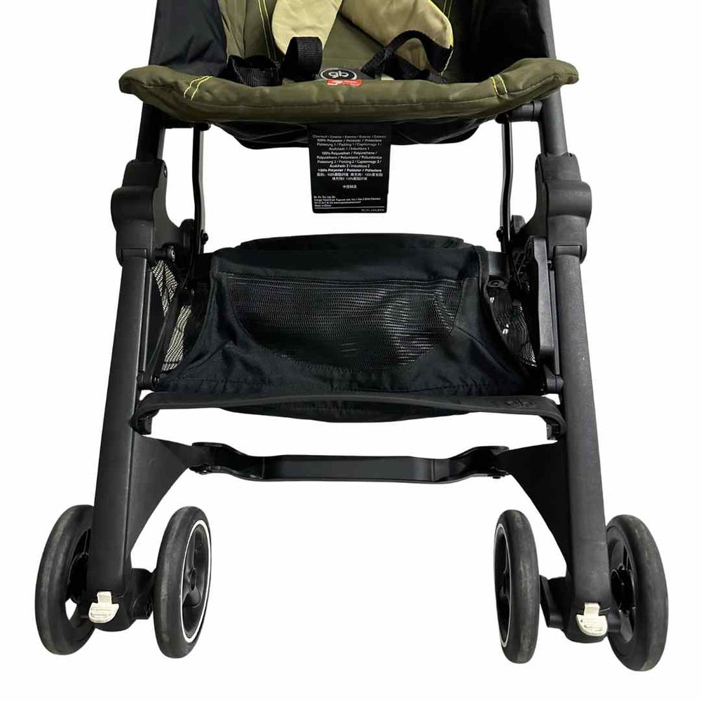 gb pockit umbrella stroller GB Pockit Ultra Compact Lightweight Stroller - Lizard Khaki | Shop used Strollers in UAE
