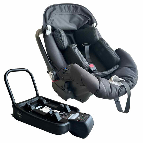 Secondful Cam Baby Car Seat Area Zero with Base Black Shop used Car Seats Accessories in UAE Secondful