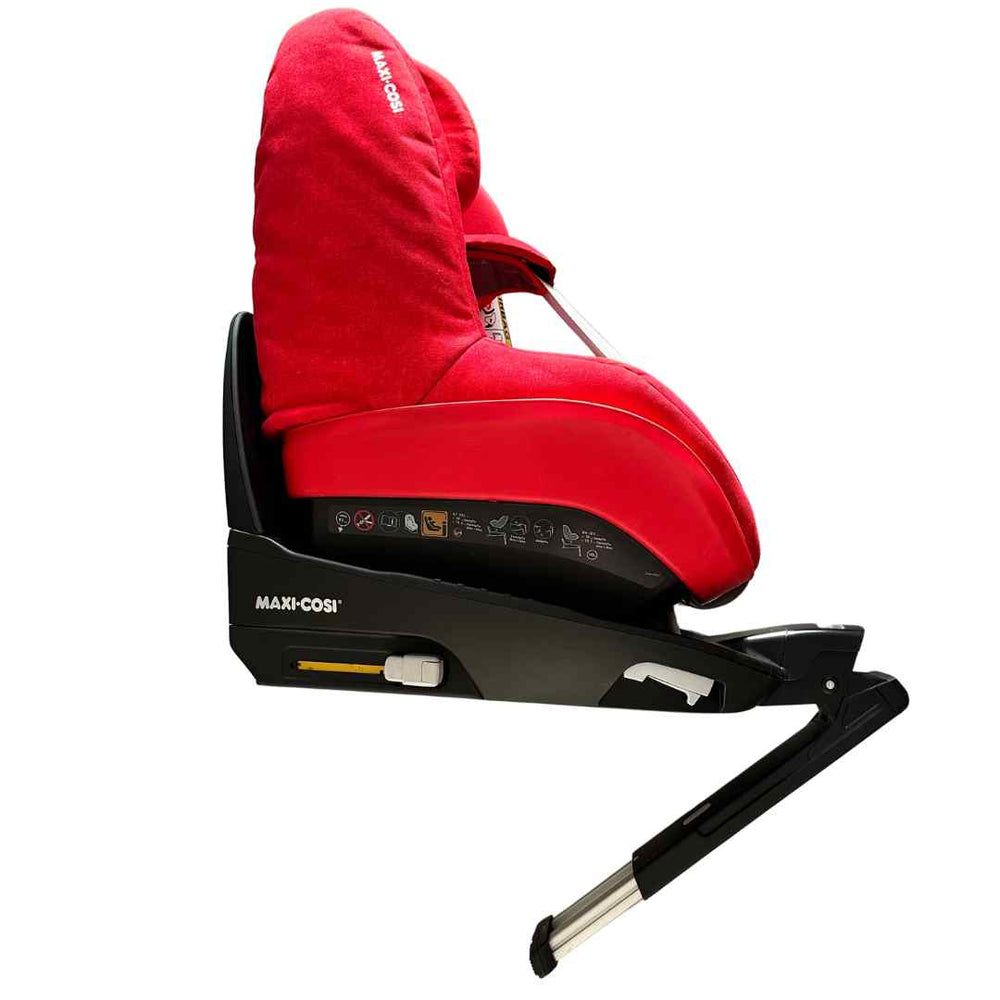 maxi cosi pearl smart Maxi-Cosi Pearl Smart i-Size Car Seat (Red) + FamilyFix3 ISOFIX Car Seat Base | Shop used Car Seats & Accessories in UAE