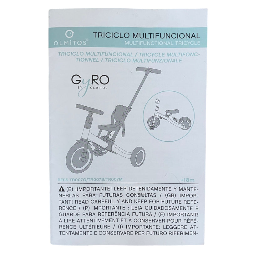 Olmitos-5-in-1-Gyro-+-Baby-Evolutionary-Tricycle-Green-1-14