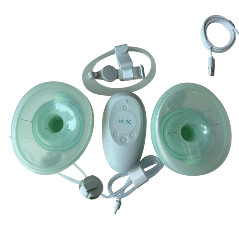Elvie Stride Plus Hospital-Grade Breast Pump with Cool Bag