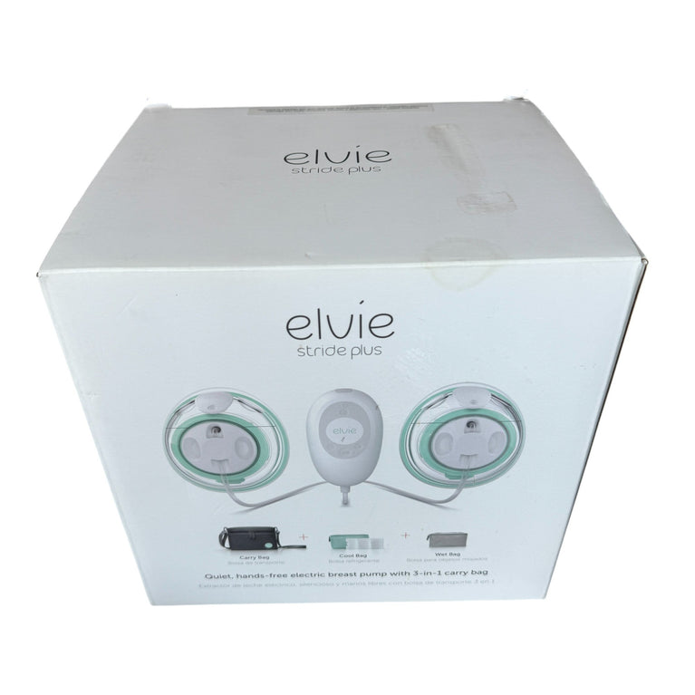 Elvie Stride Plus Hospital-Grade Breast Pump with Cool Bag