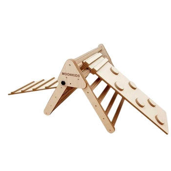 Moon Kids Pikler Triangle With 2 Ramps