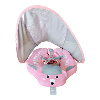 Mambobaby-Float-Deluxe-with-Canopy-and-Tail-Flamingo-Pink-6-2