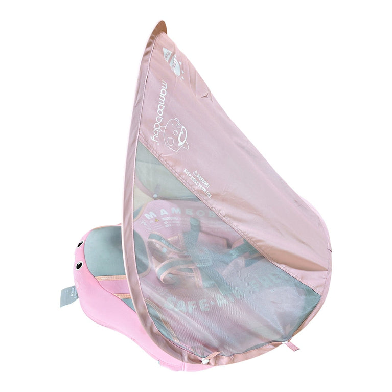 Mambobaby-Float-Deluxe-with-Canopy-and-Tail-Flamingo-Pink-6-3