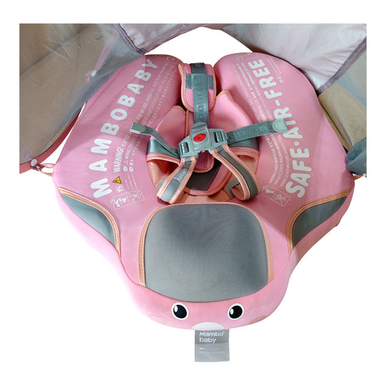 Mambobaby-Float-Deluxe-with-Canopy-and-Tail-Flamingo-Pink-6-6