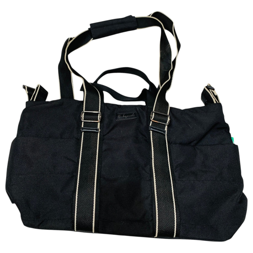 Babymel-Sammi-Eco-Quilt-Convertible-Diaper-Bag-Black-1-1