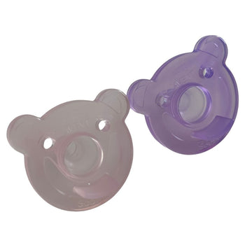 Philips Avent Silicone Soothie Pacifier (Pack of 2) - Pink/Purple