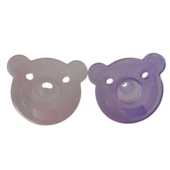 Philips Avent Silicone Soothie Pacifier (Pack of 2) - Pink/Purple
