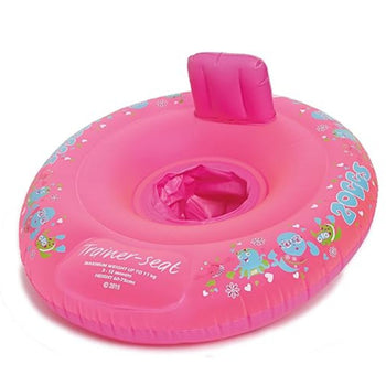 Zoggs Inflatable Baby Swim Trainer Seat (up to 12 months) - Pink