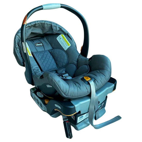 Secondful Chicco KeyFit 30 ClearTex Infant Car Seat with Base Grey Shop used Strollers in UAE Secondful
