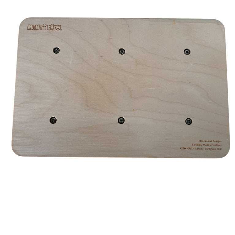 Jumbo Wooden Nuts and Bolts Board